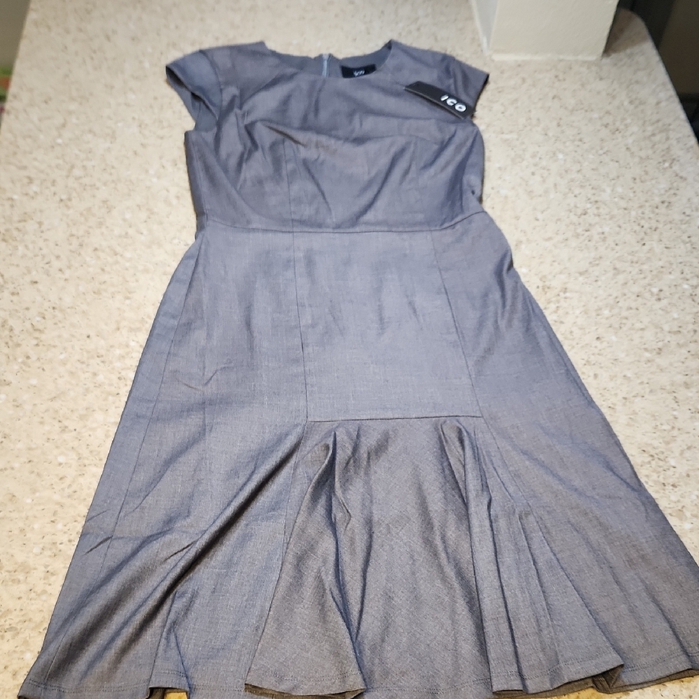 ICO  Brand New Uniform Gray Dress XS